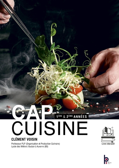 Cap cuisine 1ère et 2ème années - elève - Image principale