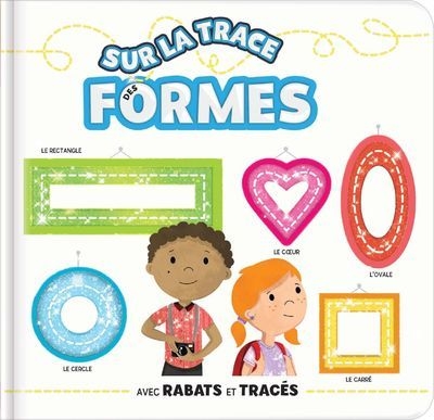Sur la trace des formes - effets matières, tracés et rabats - tout-carton dès 18 mois - Image principale