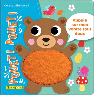 Pouet ! pouet ! ou est bébé ours ? - appuie sur le ventre des animaux pour les entendre faire pouët pouët - tout-carton dès 6 mois - Image principale