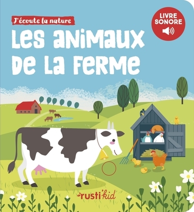Les animaux de la ferme - imagier sonore - Image principale