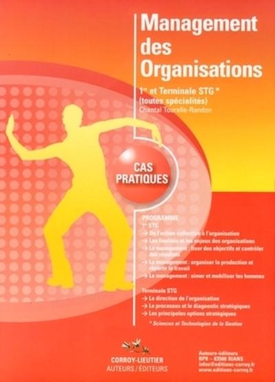 Management des organisations - enoncé - pochette - Image principale