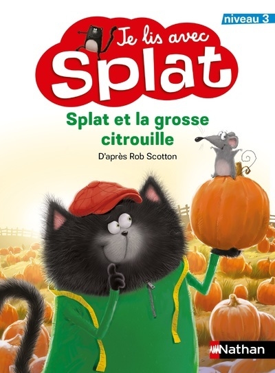 Je lis avec splat - splat et la grosse citrouille - niveau 3 - Image principale