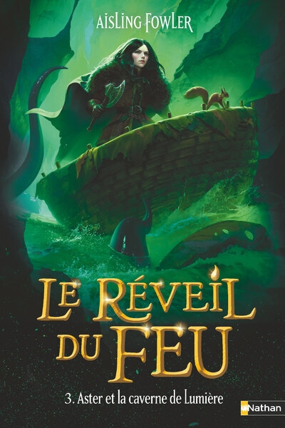 Le réveil du feu - tome 3 aster et la caverne de lumière - Image principale