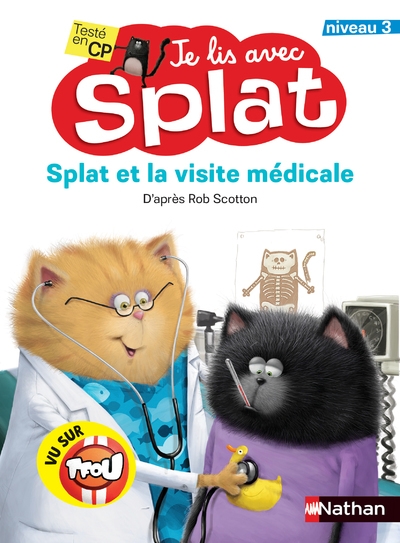 Je lis avec splat - splat et la visite médicale - Image principale