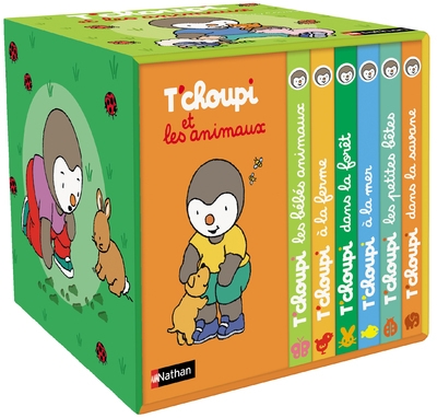 Ma petite bibliothèque - t'choupi et les animaux - Image principale