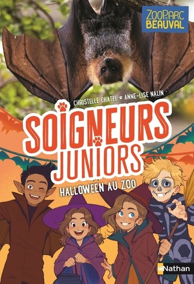 Soigneurs juniors - tome 10 halloween au zoo - Image principale