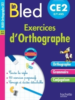 Cahier bled - exercices d'orthographe ce2 - Image principale