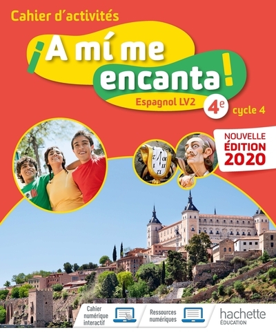 A mi me encanta cycle 4 4e - cahier d'activités - ed. 2020 - Image principale