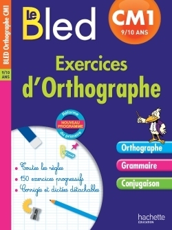 Cahier bled - exercices d'orthographe cm1 - Image principale