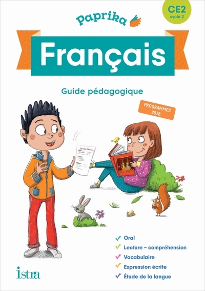 Paprika français ce2 - edition france - guide pédagogique + cd - ed. 2019 - Image principale