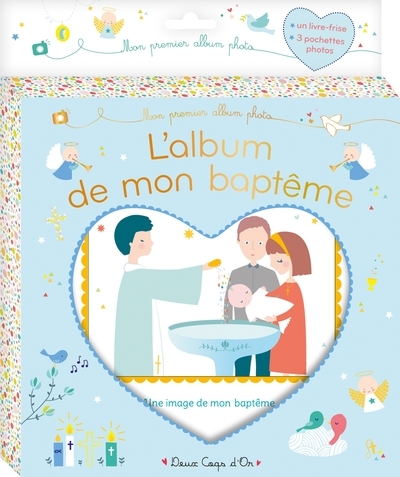 L'album de mon baptême - livre tissu - Image principale