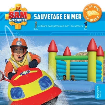 Sam le pompier- je lis avec un grand- sauvetage en mer - Image principale
