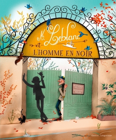 Monsieur leblanc et l'homme en noir - Image principale