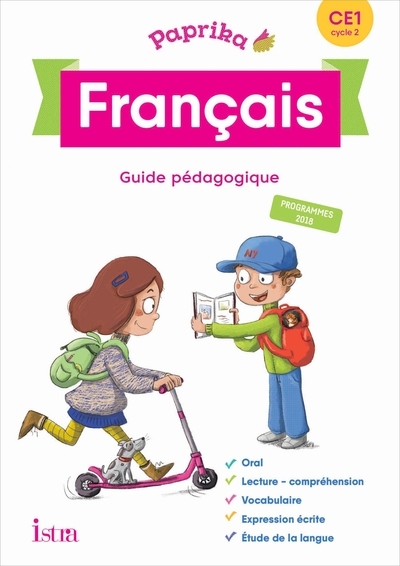 Paprika français ce1 - edition france - guide pédagogique + cd - ed. 2019 - Image principale