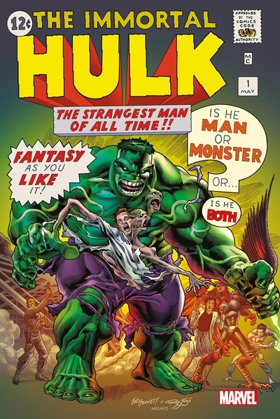 Immortal hulk t02 (variant panini) - Image principale