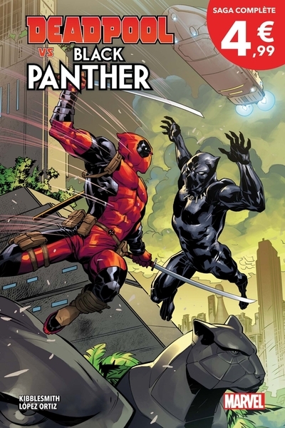 Deadpool vs. black panther - Image principale