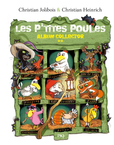 Les p'tites poules - album collector t02 (tomes 5 à 8) - Image principale