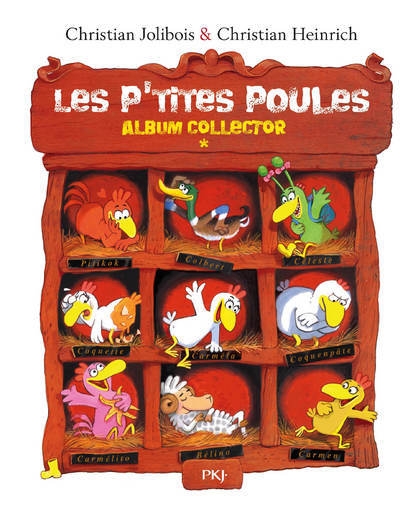 Les p'tites poules - album collector (tomes 1 à 4) - Image principale