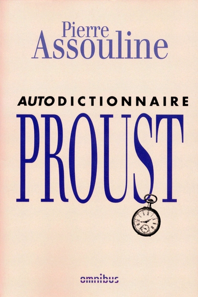 Autodictionnaire marcel proust - Image principale