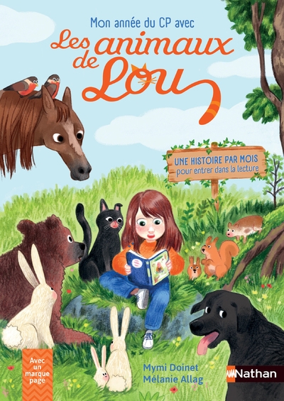 Mon année de cp avec les animaux de lou - Image principale