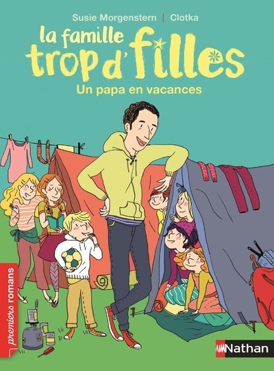 La famille trop d'filles: un papa en vacances - Image principale