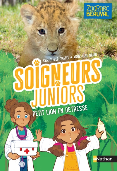 Soigneurs juniors - tome 4 petit lion en détresse - Image principale