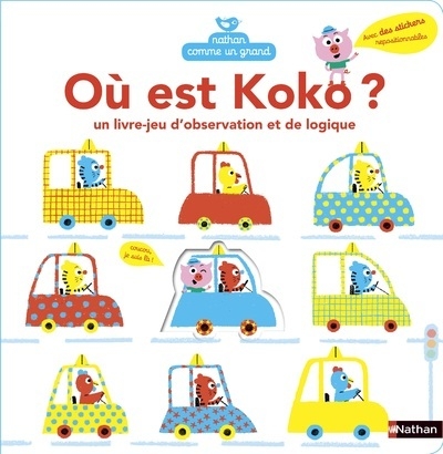Où est koko ? un livre-jeu d'observation et de logique - Image principale