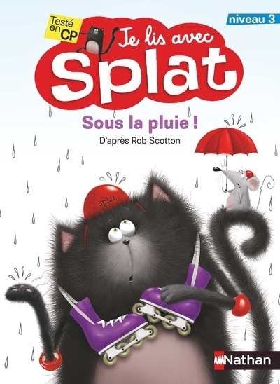 Je lis avec splat : sous la pluie - Image principale