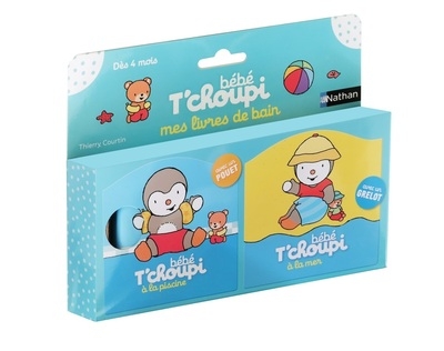 A la mer - a la piscine - bébé t'choupi mes livres de bain - Image principale