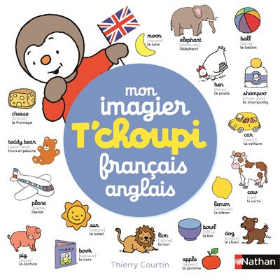 Mon imagier t'choupi français anglais - Image principale