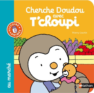 Chercher doudou avec t'choupi au marché - Image principale