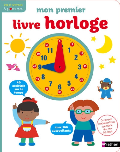 Mon premier livre-horloge - Image principale