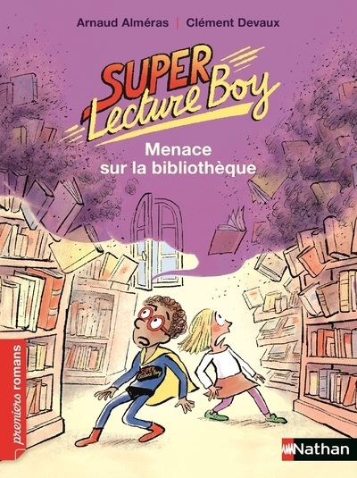 Super lecture boy - tome 2 menace sur la bibliothèque - Image principale