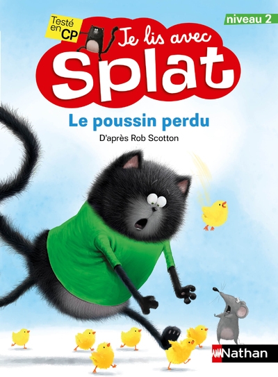 Je lis avec splat niveau 2 : splat et le poussin perdu - Image principale
