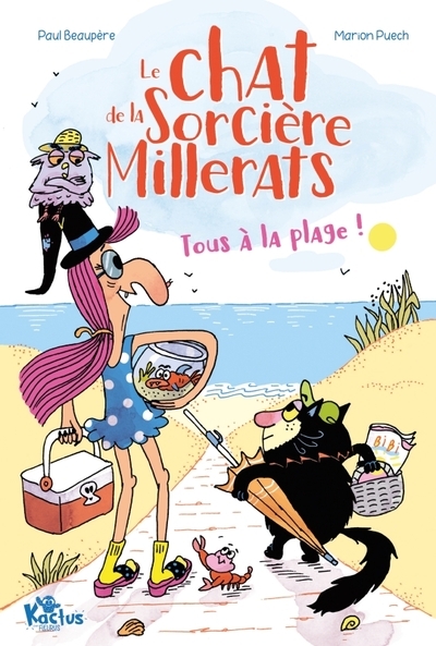 Le chat de la sorcière millerats - tous à la plage ! - Image principale