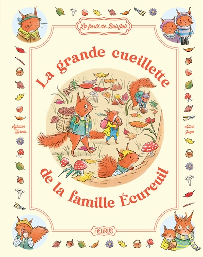 La grande cueillette de la famille écureuil - Image principale