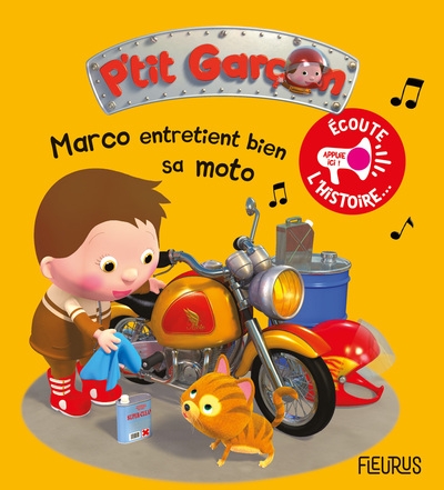 Marco entretient bien sa moto - Image principale