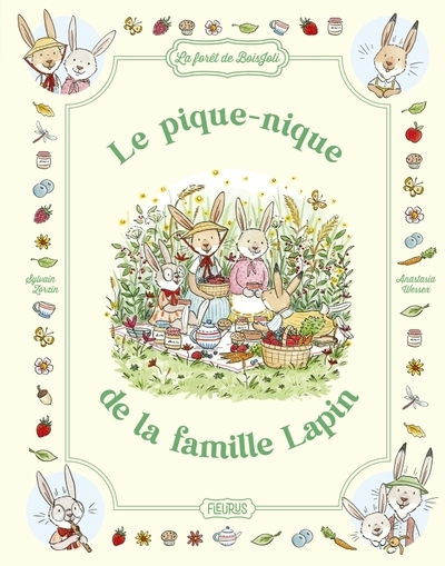 Le pique-nique de la famille lapin - Image principale