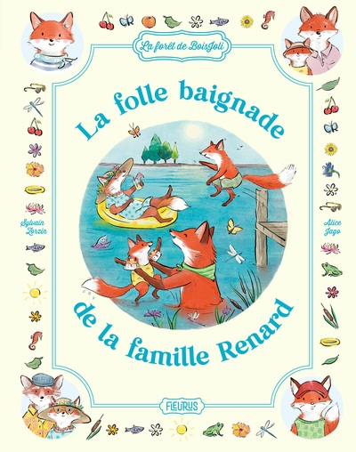 La folle baignade de la famille renard - Image principale