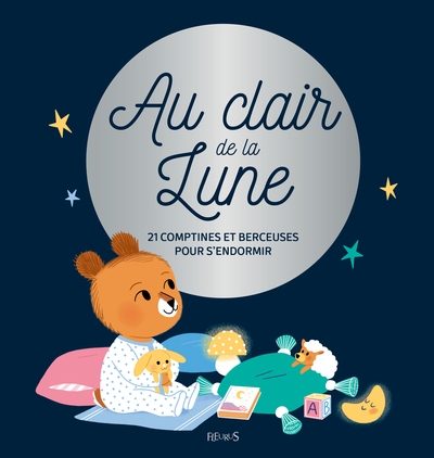 Au clair de la lune. comptines et berceuses pour s'endormir (+ cd) - Image principale