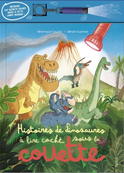Histoires de dinosaures à lire caché sous la couette - Image principale