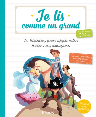 Je lis comme un grand-15 histoires pour apprendre a lire en s'amusant - Image principale