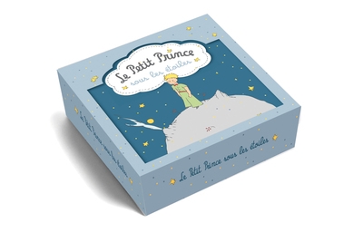 Le petit prince sous les étoiles (livre tissu) - Image principale