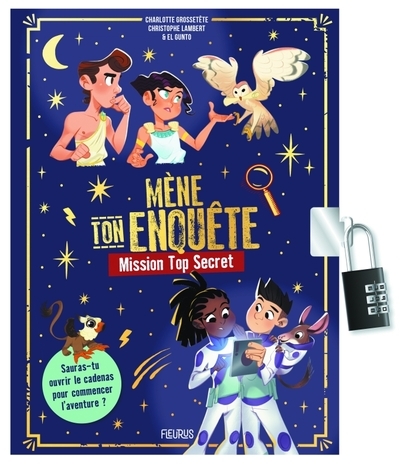 Mène ton enquête : mission top secret (avec cadenas) - Image principale