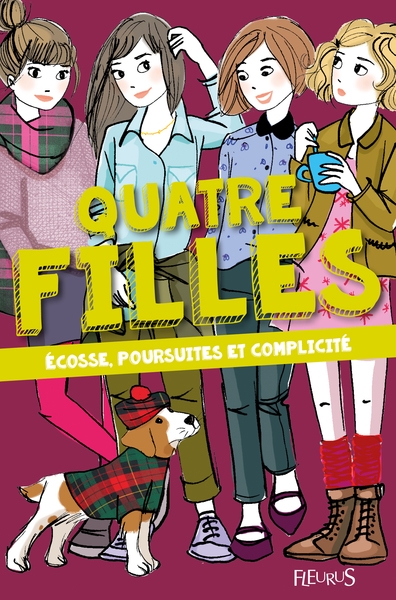 Quatre filles - tome 5 - ecosse, poursuites et complicité - Image principale