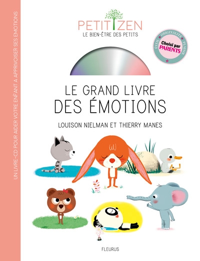 Le grand livre des émotions (livre cd) - Image principale