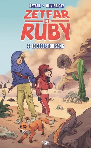 Zetfar et ruby - tome 2 le désert de sang - Image principale