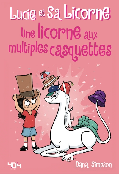 Lucie et sa licorne - une licorne aux multiples casquettes - Image principale