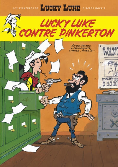 Les aventures de lucky luke d'après morris - tome 4 - lucky luke contre pinkerton - Image principale
