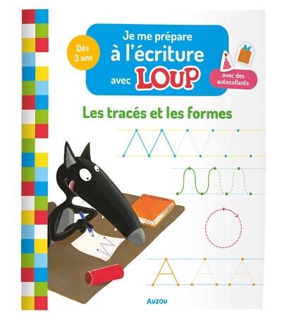 Je me prepare a l'ecriture avec loup - les traces et les formes - Image principale